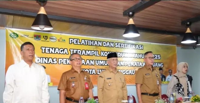 Tingkatkan Kompetensi SDM, Pemkot Gelar Pelatihan Konstruksi dan K3 Tahun 2025