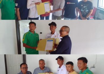 Hari Pertama Pembukaan. 3 Calon Ketua PWI Linggau Ambil Formulir